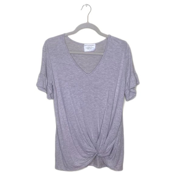 Built by Dreamers Short Sleeve Beige Top Size Small - Picture 1 of 6